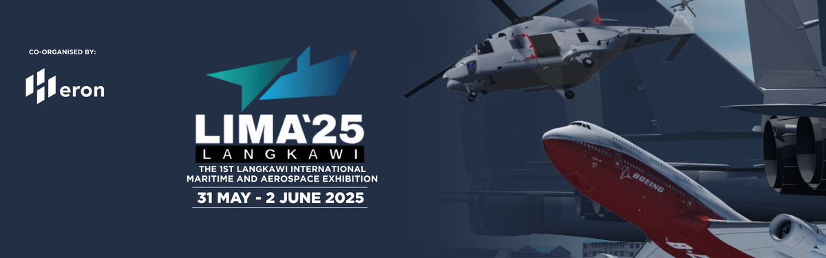 heronrblx's tweet image. The stage is set ✈️🛰️🛥️

Heron is proud to be the main organiser for the 1st edition of the Langkawi International Maritime and Aerospace Exhibition on the 31st May till 2 June!

Book your slots now at discord.gg/BUNHRY8deh

#Roblox #RobloxDev #roaviation #lima25_rblx