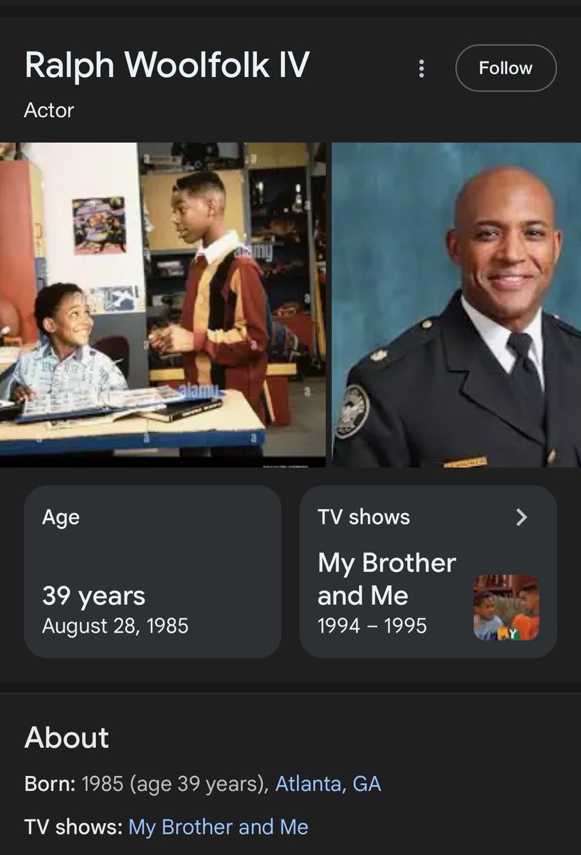 I thought that cop looked familiar… omg!