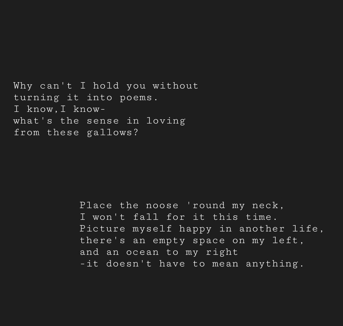 AmayOrion's tweet photo. Only posting because the person it's about wont find it here, and because I don't want it inside of me anymore. Alright, later twitter, I'm outttt https://t.co/E6lN0Z3scq