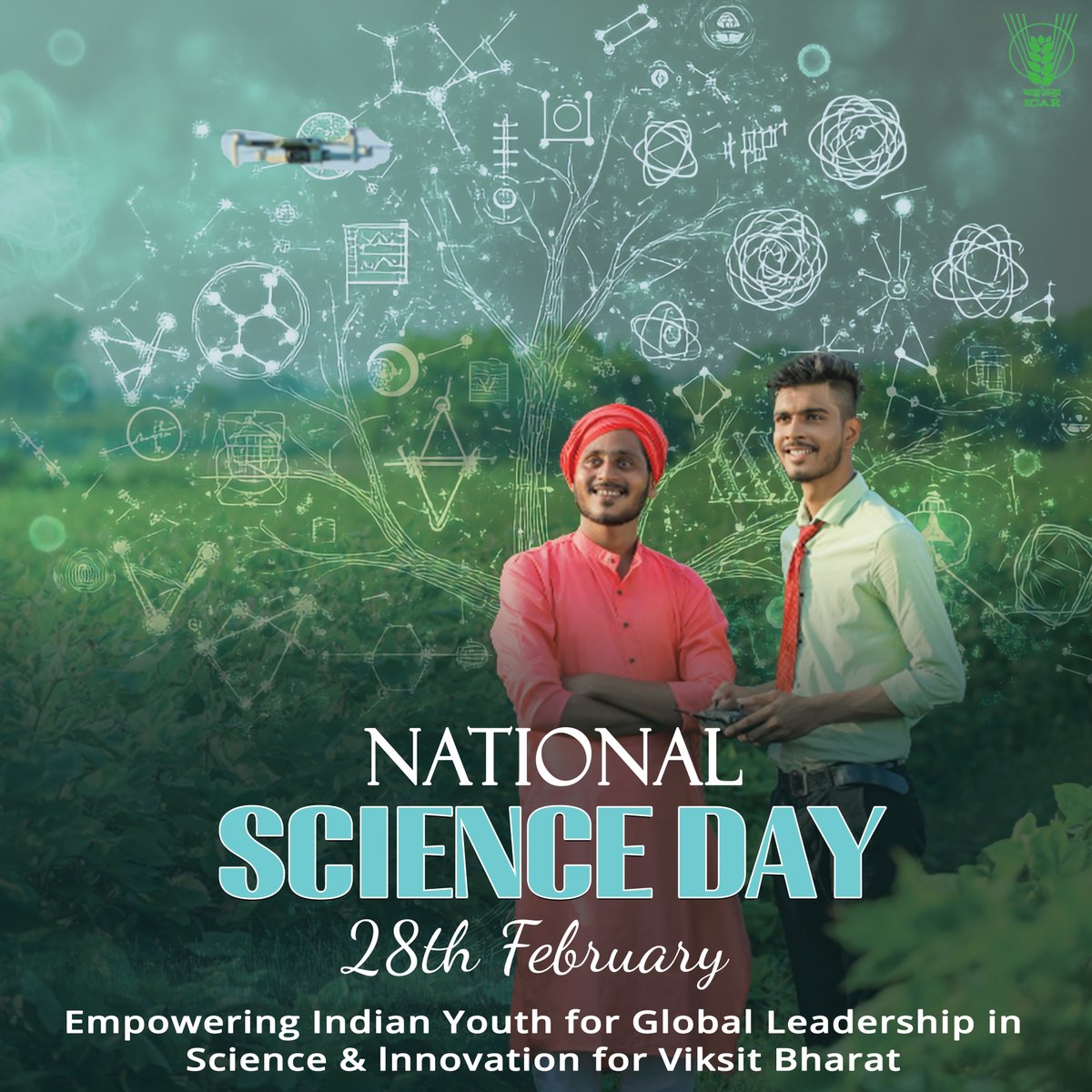 Indian Council of Agricultural Research. (@icarindia) on Twitter photo National Science Day 2025
#NationalScienceDay #CVRaman #OneICAR #ScienceDay #ICAR #RamanEffect <a href="/PMOIndia/">PMO India</a> <a href="/ChouhanShivraj/">Shivraj Singh Chouhan</a> <a href="/PIB_India/">PIB India</a> <a href="/AgriGoI/">Agriculture INDIA</a> <a href="/mygovindia/">MyGovIndia</a> <a href="/IndiaDST/">DSTIndia</a> National Science Day 2025
#NationalScienceDay #CVRaman #OneICAR #ScienceDay #ICAR #RamanEffect <a href="/PMOIndia/">PMO India</a> <a href="/ChouhanShivraj/">Shivraj Singh Chouhan</a> <a href="/PIB_India/">PIB India</a> <a href="/AgriGoI/">Agriculture INDIA</a> <a href="/mygovindia/">MyGovIndia</a> <a href="/IndiaDST/">DSTIndia</a>