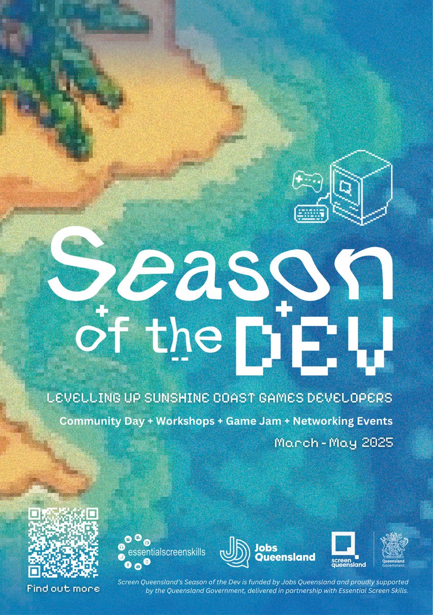 Actuator Digital is proud to showcase at #SeasonOfTheDev on March 8 (UniSC). Catch our arcade VR shooter <a href="/OnPointVR/">On Point 🎯 Out now in Early Access!</a> &amp; a sneak peek of what we've been building with <a href="/SkyKelpie/">SkyKelpie</a>. 

More Info @ essentialscreenskills.com.au/event/season-o…

<a href="/Screen_QLD/">Screen Queensland</a> 
<a href="/screenskillsqld/">Essential Screen Skills - QLD</a>
<a href="/JobsQLD/">Jobs Queensland</a>