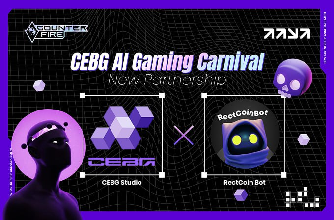RectCoinBot Joins the Ultimate AI Gaming Carnival! 🎮🤖

We’re thrilled to partner with CEBG Studio and 10+ top Web3 projects for an exciting Gleam campaign! 

🎁 This is your chance to engage with cutting-edge AI+Gaming projects and win amazing rewards - USDT, Token, NFT, Points