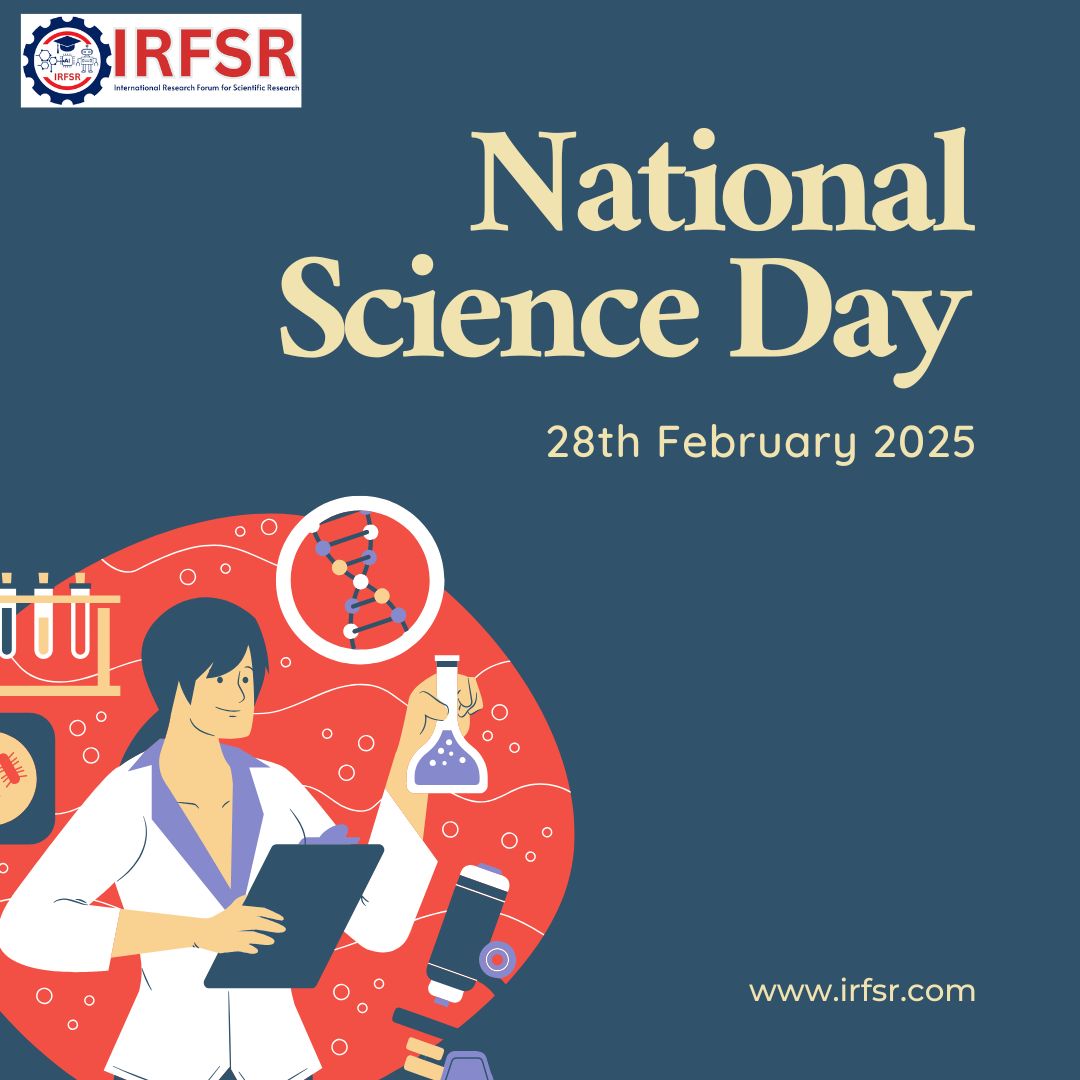 irfsr1's tweet image. "The important thing is not to stop questioning. Curiosity has its own reason for existing." – Albert Einstein

#IRFSR #science #NationalScienceDay