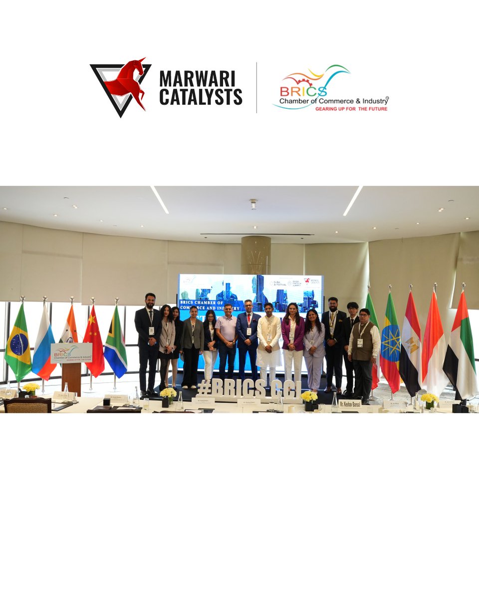 <a href="/MCatsIndia/">Marwari Catalysts</a> X <a href="/BRICSCCI/">BRICSCCI</a> 
What. An. Event!

Partnering with the <a href="/bricscci/">BRICSCCI</a> for the Startup Series 3.0 as an #acceleratorpartner wasn’t just a collaboration – it was a powerhouse of ideas, innovation and next-level networking!