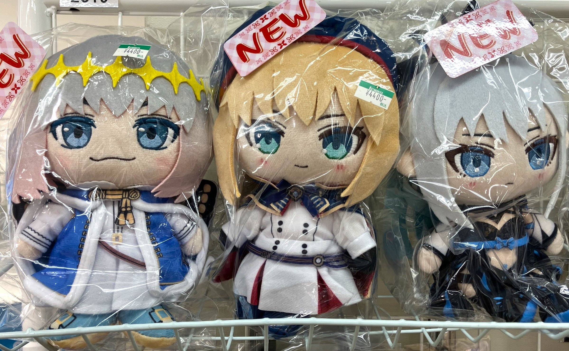 新品 FGO ちょこぷに ぬいぐるみ アルトリア・キャスター オベロン FGO Fate/Grand Order』より、ちょこぷに ぬいぐるみが登場！プリ