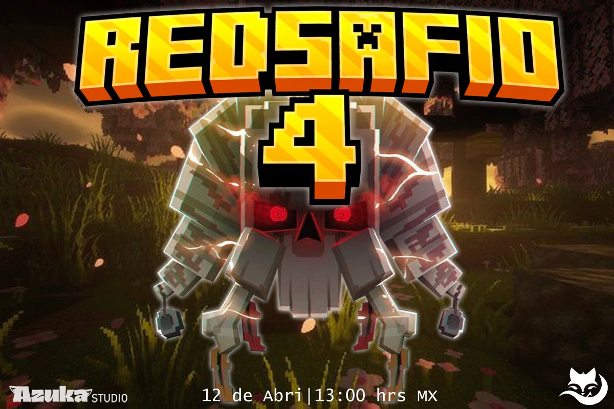Se aproxima la entrega de redsafio 4 en abril 🎉 este 12 de abril |13:00 hrs MX 🇲🇽