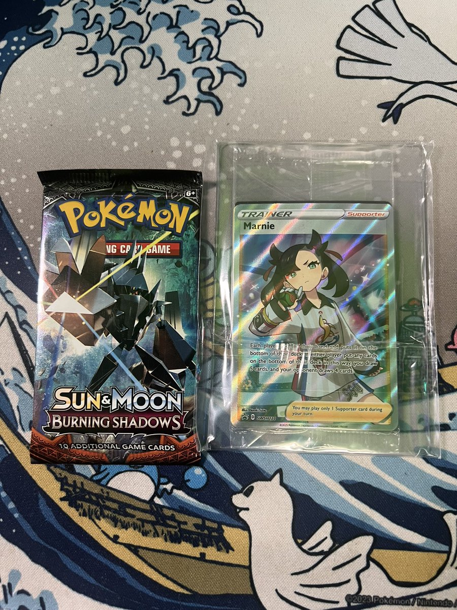 marnie promo + burning shadows giveaway rn! 

come through! 

twitch.tv/javizgaming 🙏