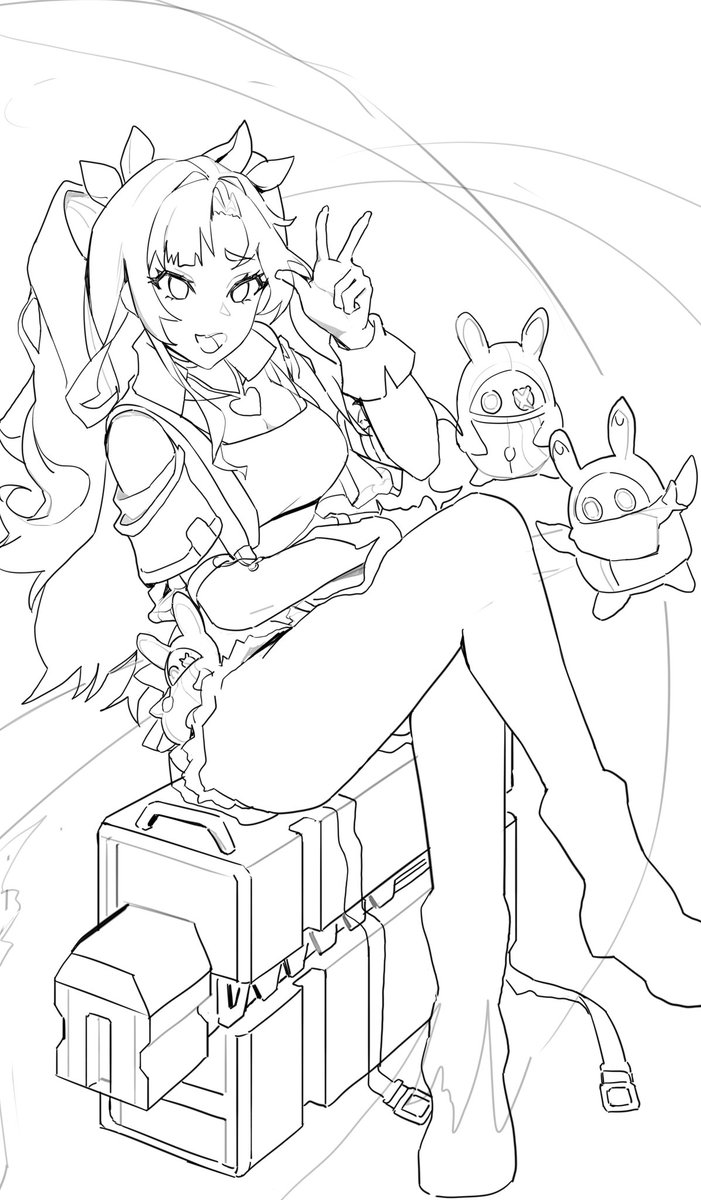 Nicole

#ZenlessZoneZero #illustration
#ゼンレスゾーンゼロ #sketch