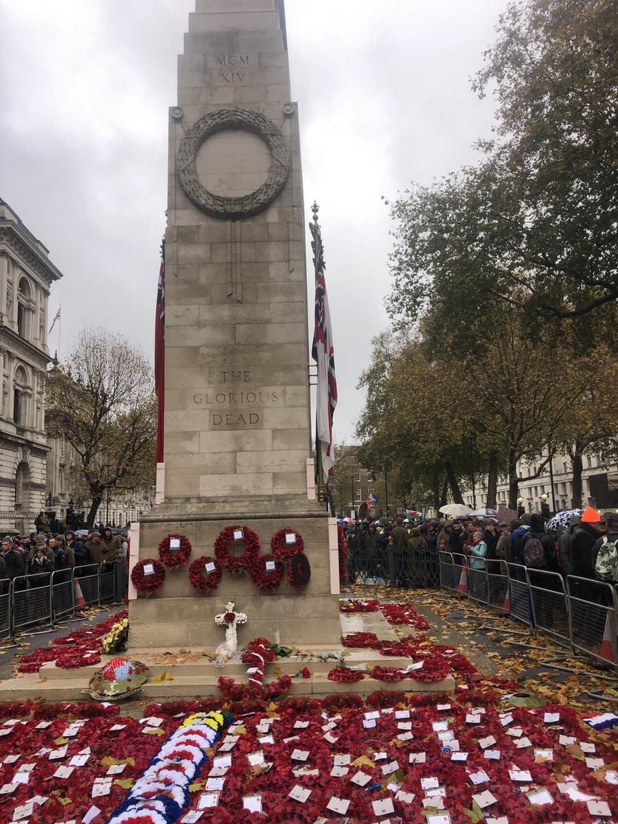 EXMOOR_FARMER's tweet photo. The Cenotaph. Whitehall. 19th November 10th February and 25th February. @NfUsomerset  #nfu #SaveBritishFarming #farmerstoaction #britishfarms #cenotaph 
We will win. We will keep coming until we do. Victory 
@JoeWStanley @ProagriLtd @1GarethWynJones @TimMBennett1 @herdyshepherd1 https://t.co/wkiQcNuF1r