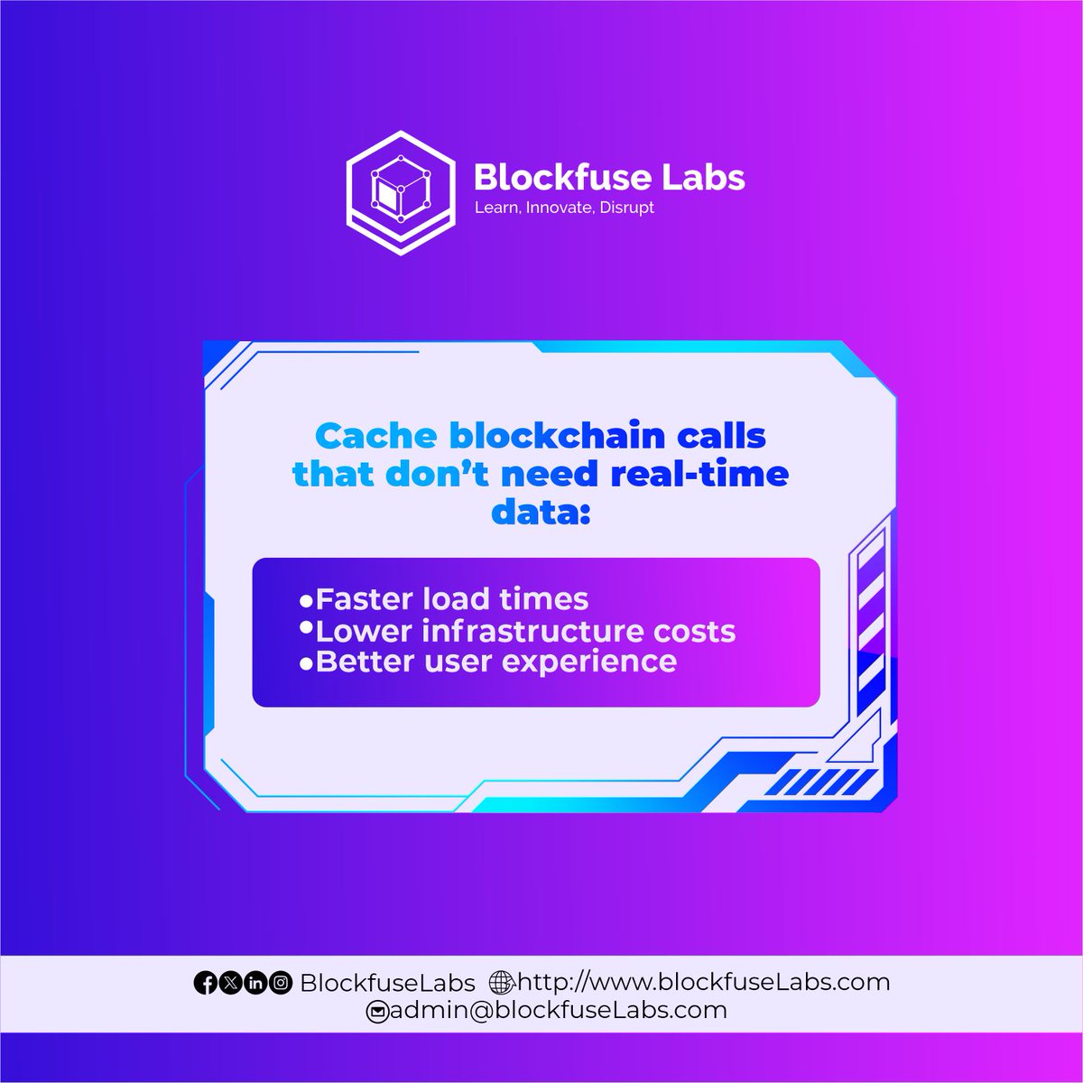 blockfuselabs's tweet image. What&apos;s your favorite caching strategy?