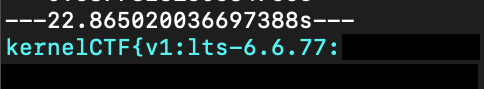 theori_io's tweet image. Theori leads #kernelCTF again! 🏆
✅ LTS 6.6.69/COS 109 0-day
✅ LTS 6.6.75/COS 105 1-day
✅ LTS 6.6.77/COS 109/Mitigation 0-day
Theori locked in the first valid flag for LTS 6.6.77 at @Google's CTF. Also, last year our researchers @v4bel & @_qwerty_po made history as the…