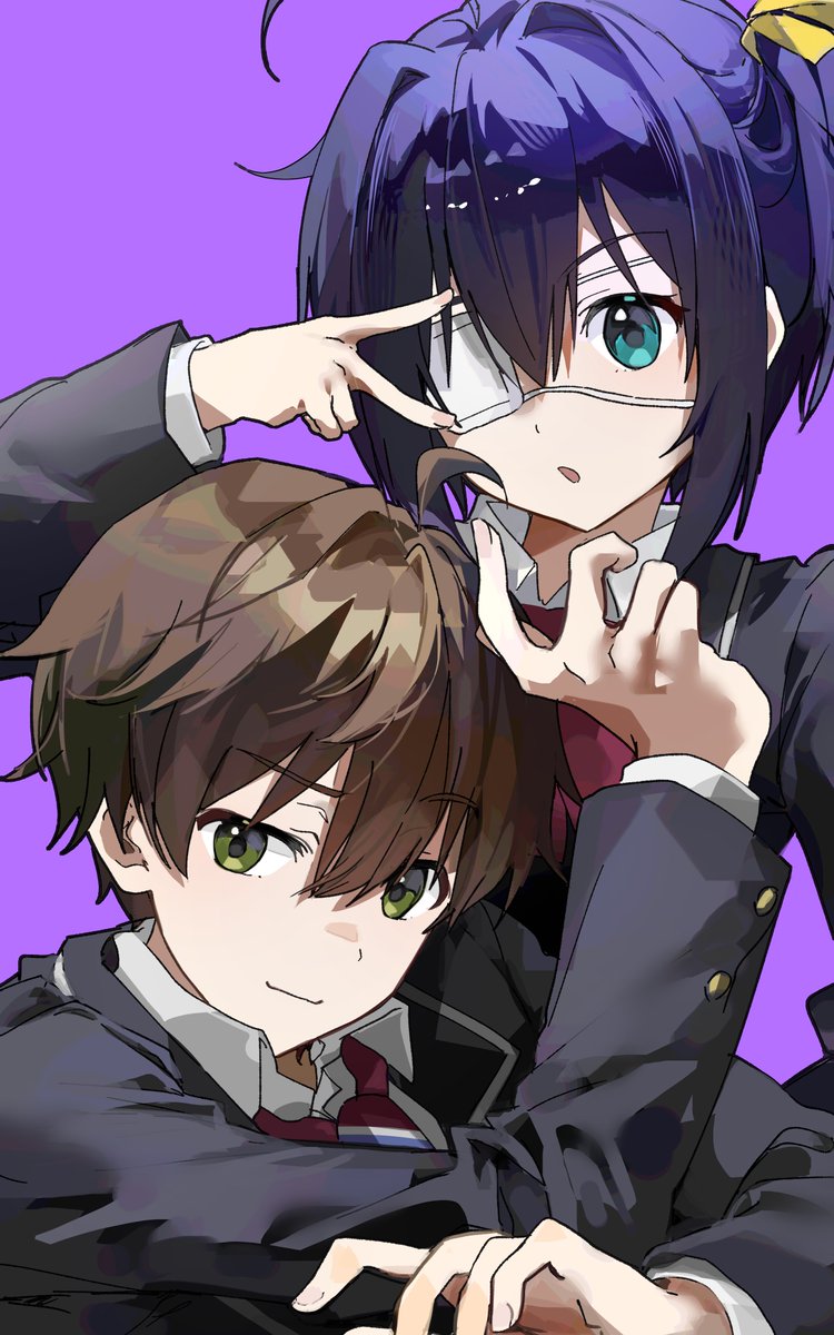 #中二病でも恋がしたい
다크 플레임 마스터 &amp; 사왕진안