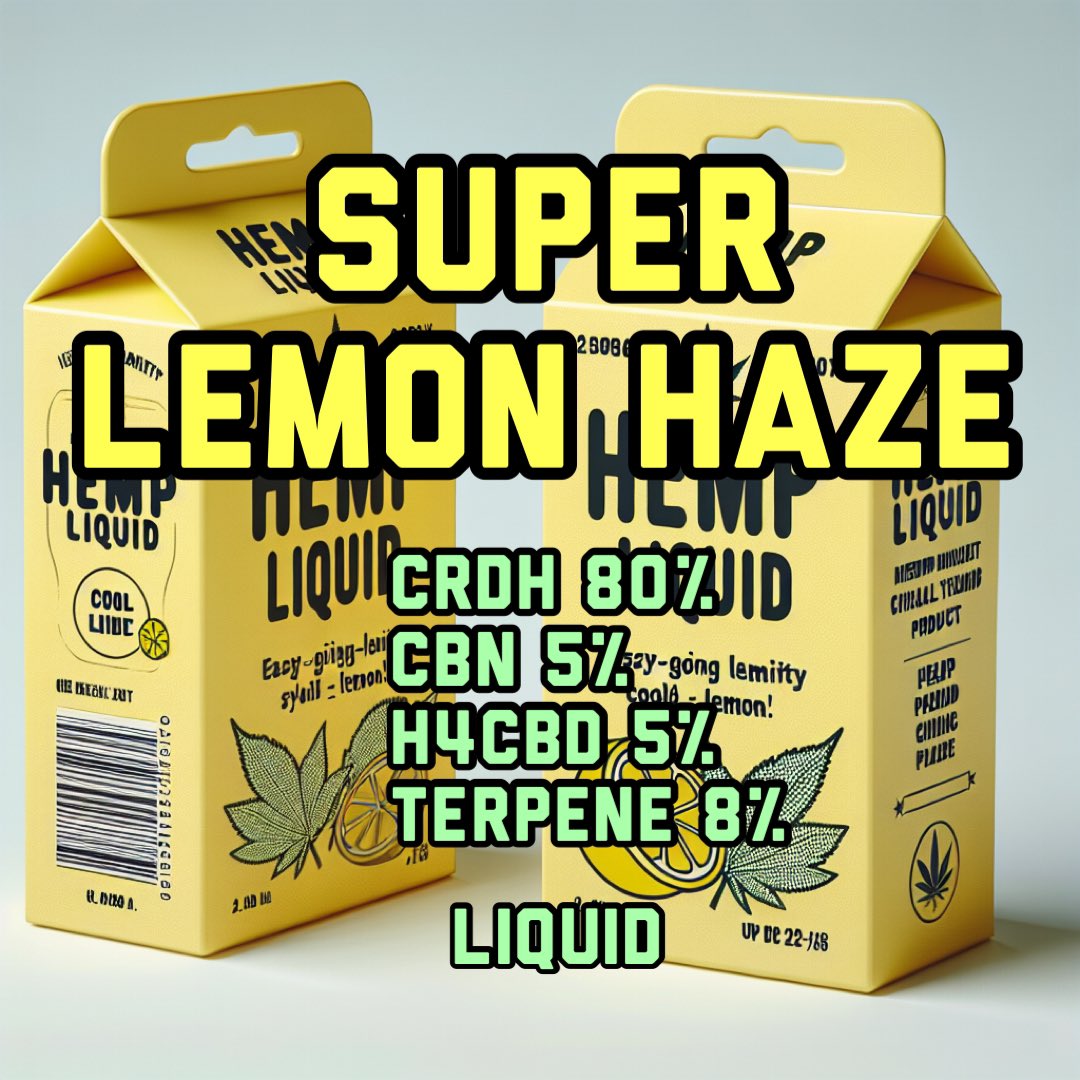 gohoya01's tweet photo. 🎁プレゼント企画🎁

新作CRDHリキッドを合計5名様にプレゼント✨🍯

・フレーバー
SUPER LEMON HAZE 🍋

引用RTで確率🆙

条件✅
・RT
・フォロー

〆切✅ 
3/9 https://t.co/tKyWvm5Vqn