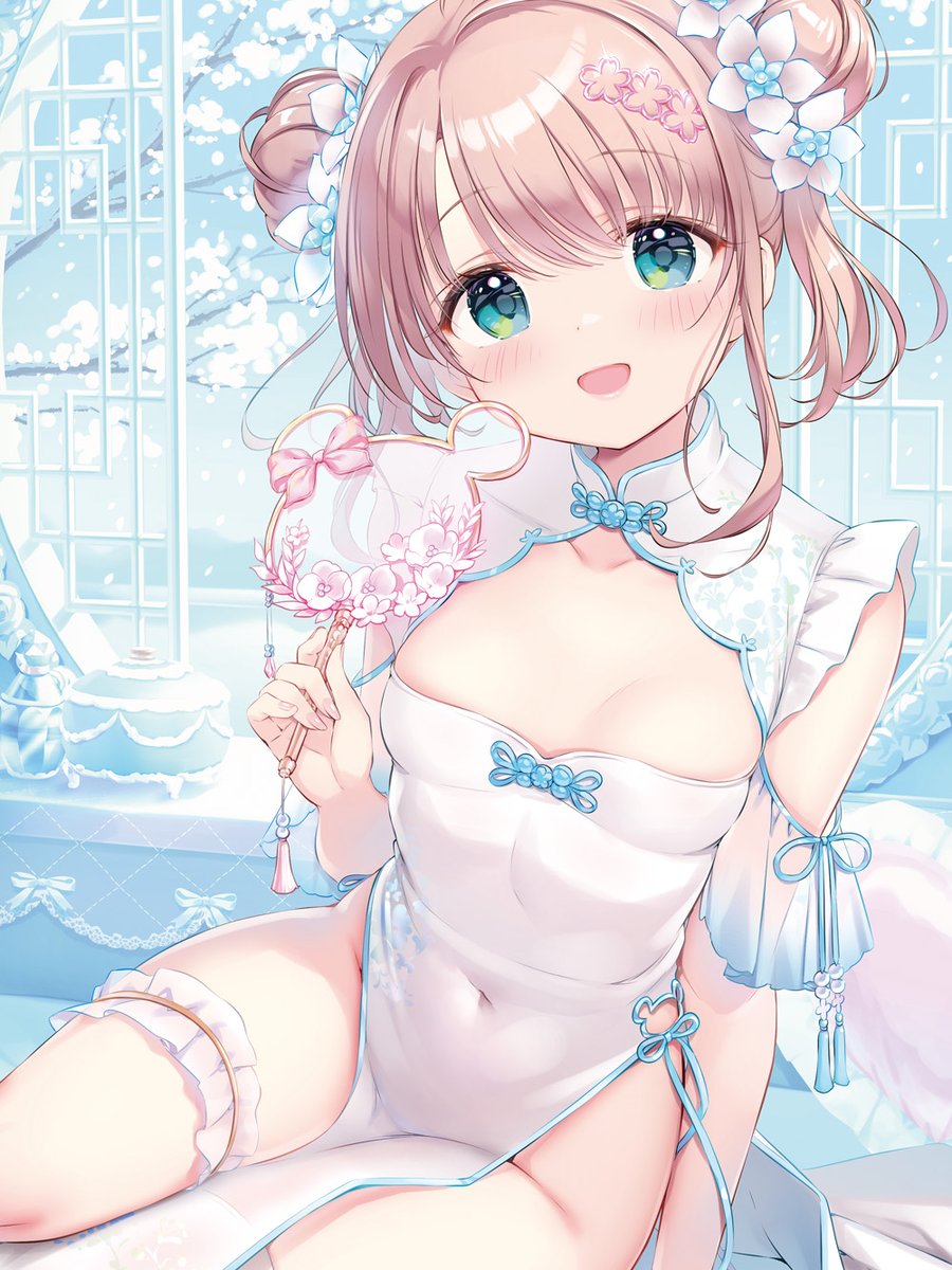 kimishima_ao's tweet photo. 白チャイナ着てみました*＊ https://t.co/w4RtOvfybN