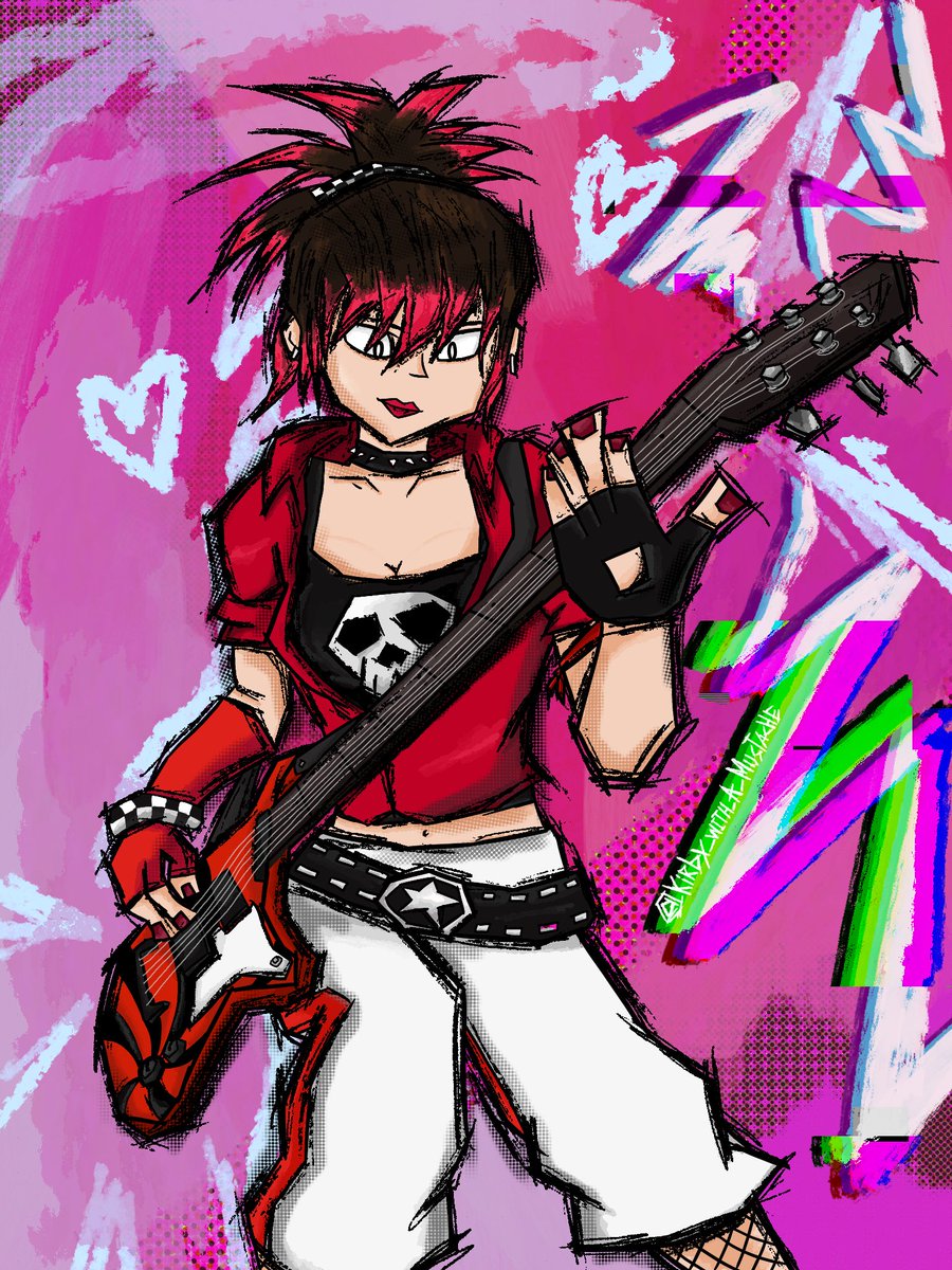 piggmanmaxx's tweet photo. Judy rocking out

 #GuitarHero #rockmusic #art #digitalart #drawing #characterart https://t.co/IMTlL4Lc7Q