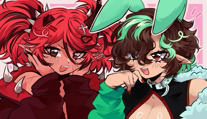 [stream end] YAYE!! finished this piece on stream :D! Tysm everyone for the chill time !! filled with lil rants LOLAnd special thank you to  and  for the raids!! 