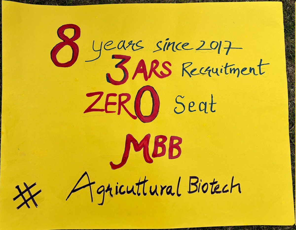 sagnikchanda's tweet photo. Is Agri Biotech is not required in India? That's the Big question 
@AgriGoI @ChouhanShivraj @ICAR_NIPB @hpathak_icar @ASRB118121 @ASRB118121 @EduMinOfIndia @ChouhanShivraj https://t.co/6iZJliND1s