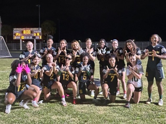 The Chargers when tonight at home vs PB Lakes 19-6. The Chargers now move to 3-0 for the season.