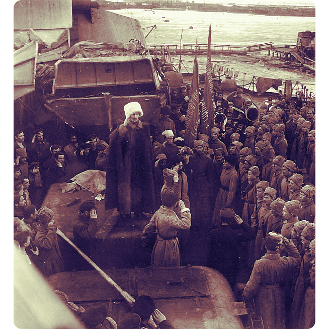 #OtD 28 Feb 1921 revolutionary sailors aboard two battleships in Kronstadt, Russia approved a 15-point declaration following the repression of strikes in Petrograd by the Bolsheviks, demanding the gains of the revolution be protected stories.workingclasshistory.com/article/9994/k…