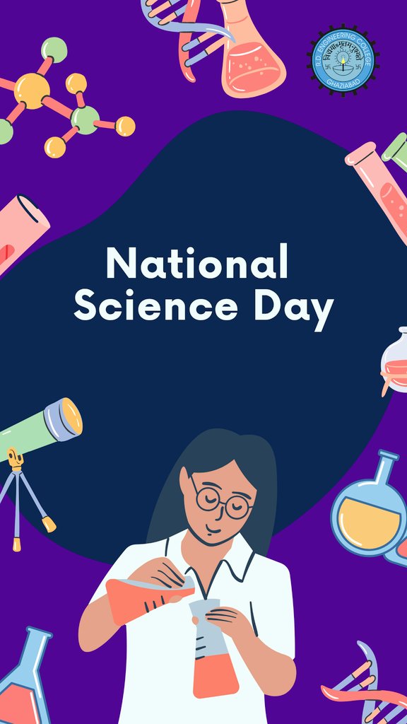RDEC_231's tweet photo. "Celebrating the spirit of science and innovation! Join us on National Science Day at RD Engineering College as we explore groundbreaking ideas and the future of technology. #ScienceForSustainability #InnovationAtRDEC" https://t.co/HfXviIjcal