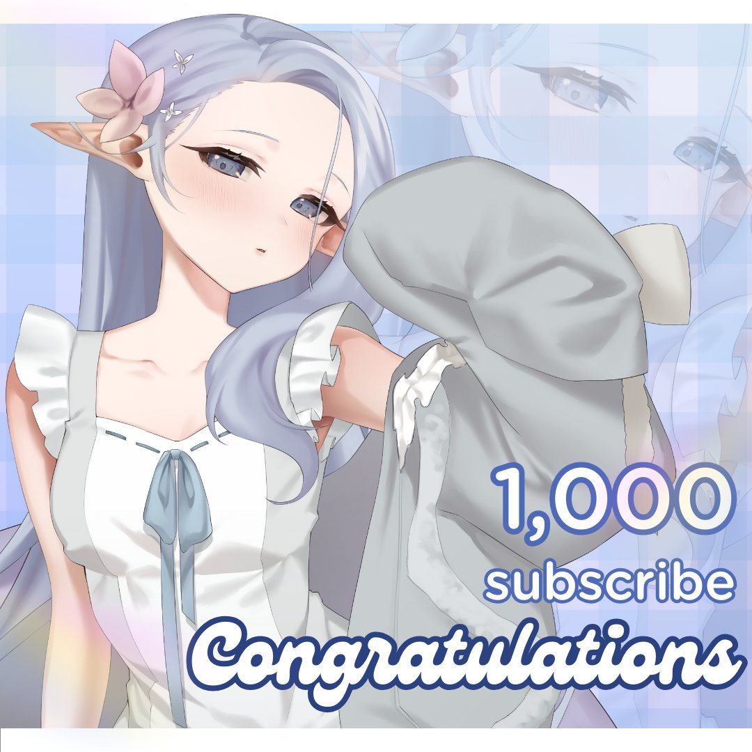 Congratulations❄️✨ <a href="/Sylv13_xirconi4/">Sylvie❄️【XIRCONIA】</a> 

ขอแสดงความยินดีกับน้องซิลวี่
กับ 1,000 Youtube Subscribe!

ขอฝากเจ้าเอ้วไว้ในดวงใจทุกๆท่านต่อจากนี้ด้วยน้าา🩵
Youtube : youtube.com/@SylvieXIRCONIA

#Sylv13 #Xirconia #VtuberTH #วีทูปเบอร์ #Vtuber