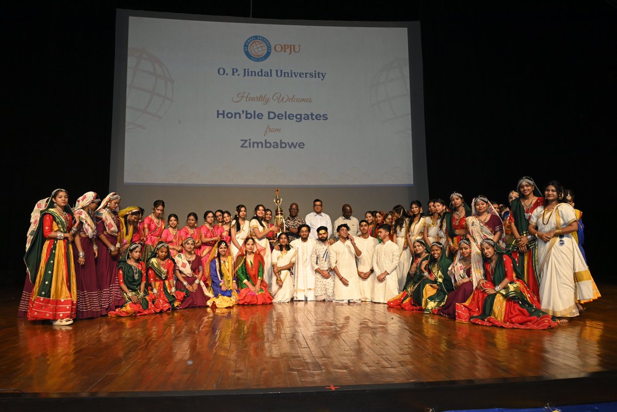 O. P. Jindal University (@opjuniversity) on Twitter photo Honored to host the Zimbabwe delegation (25-27 Feb 2025) at <a href="/OPJUniversity/">O. P. Jindal University</a> & @JSPLCorporate โan initiative of our visionary leader <a href="/MPNaveenJindal/">Naveen Jindal</a>. Led by Prof. Fanuel Tagwira, the delegation experienced our state-of-the-art facilities and industry-integrated curriculum.
We also Honored to host the Zimbabwe delegation (25-27 Feb 2025) at <a href="/OPJUniversity/">O. P. Jindal University</a> & @JSPLCorporate โan initiative of our visionary leader <a href="/MPNaveenJindal/">Naveen Jindal</a>. Led by Prof. Fanuel Tagwira, the delegation experienced our state-of-the-art facilities and industry-integrated curriculum.
We also