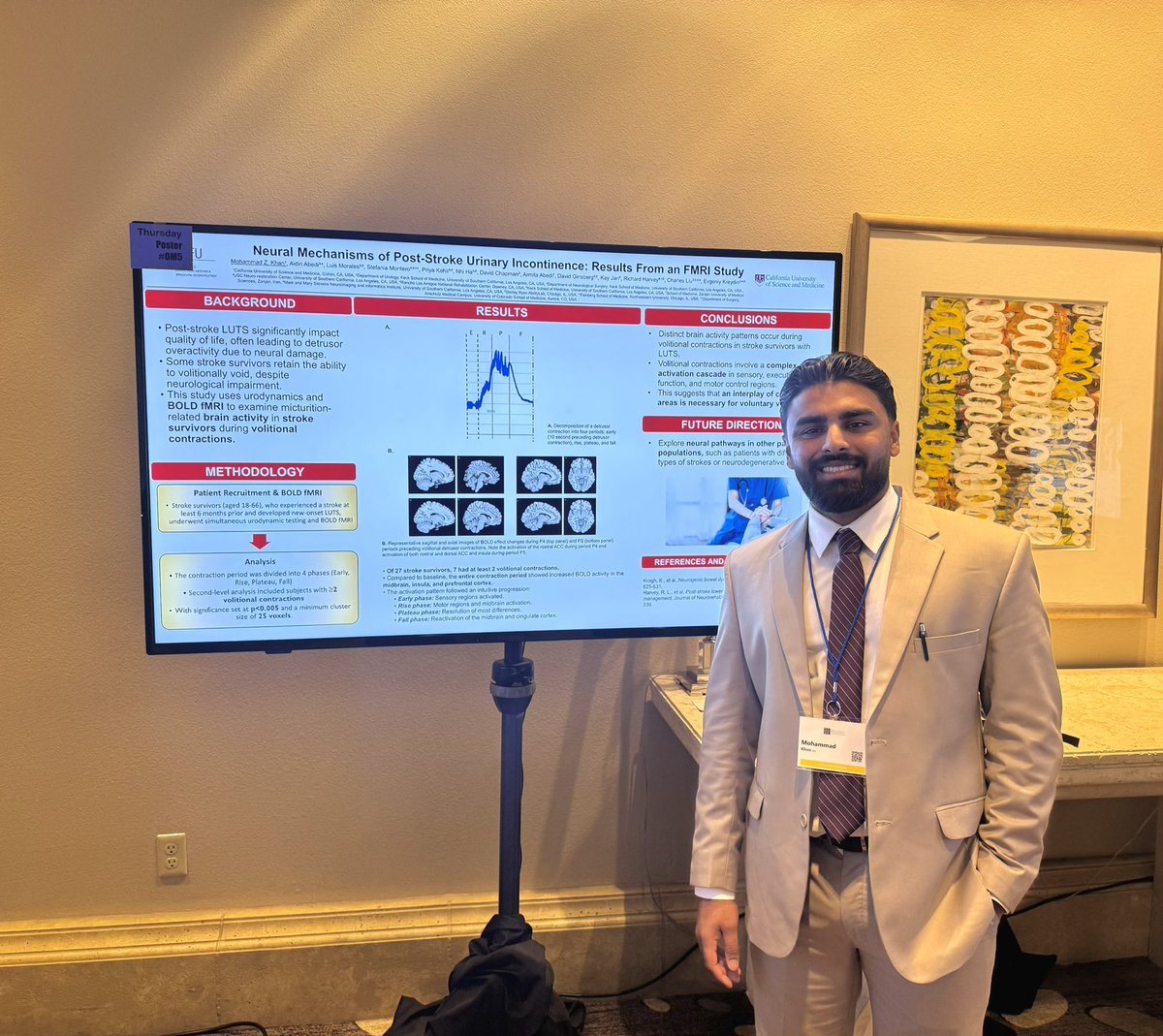 mzohabk's tweet image. Had a great time at #SUFU25 today, where I had the opportunity to present some research and connect with incredible people in the field. A special congratulations to my PI and mentor, Dr. Kreydin, for receiving the prestigious McGuire-Zimskind Lectureship Award—well deserved!