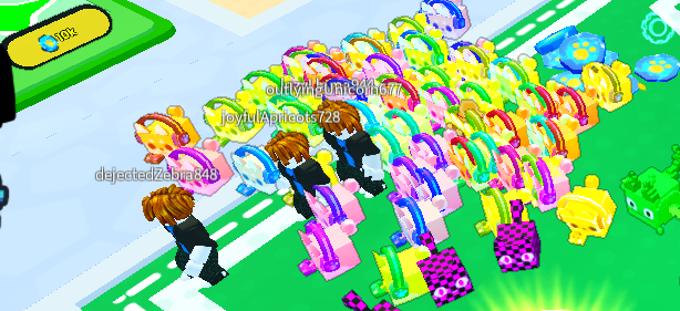 JoeyIsGamingYT's tweet photo. Loving the farming bots
#buildintogames #biggames #petsimulator99 https://t.co/z5MSHBakej
