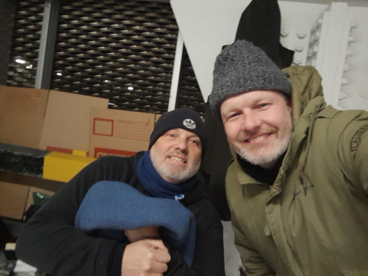 Well done to our fabulous Darren &amp; Daniel for sleeping out for <a href="/LandAid/">LandAid</a> to end youth homelessness. Ethos Farm is a proud Foundation partner to LandAid &amp; whole heartedly supports this important mission. 🩷 Well done boys #sleepout #charity #fundraising #homelessness
