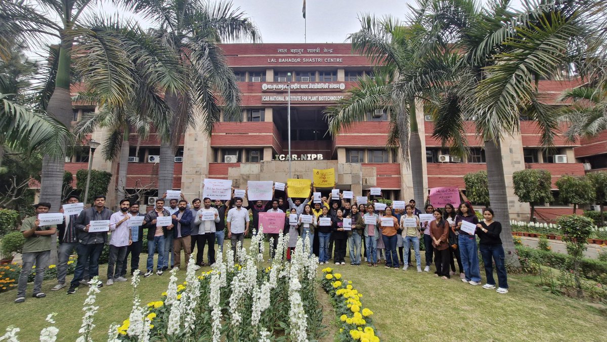 VinodKu49490073's tweet photo. #ReviseARS2025withAgriBiotech #ARSneedsAgriBiotech
🚨 NO SEATS for Plant Biotechnology in ARS 2025? 🚨
This is unacceptable! We demand fair opportunities! @ASRB118121, @DrSanja87281635, @icarindia, @AgriGoI, @hpathak_icar, @ChouhanShivraj @ICAR_NIPB – LISTEN TO US! https://t.co/k54AlF2QBn
