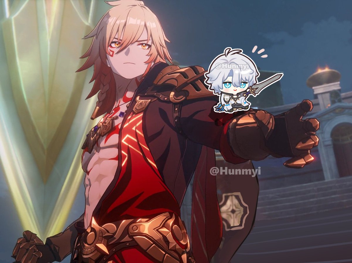 Hunmyii's tweet image. #HonkaiStarRail #Phainon #Mydei