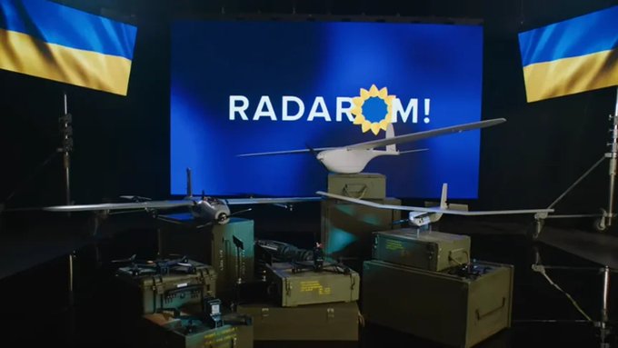 VaskeleviciusK's tweet photo. Lithuanian people and businesses crowdfunded 5,6 EUR million to procure drones for Ukraine 🇱🇹🤝🇺🇦

The annual solidarity campaign #Radarom is organized by https://t.co/Ec3owrvQMw, #LaisvėsTV and #StiprūsKartu https://t.co/lNlMgTsFWg