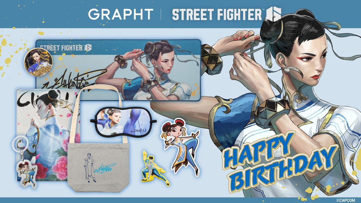 ✨✨✨✨✨✨✨✨ 🎂Happy Birthday 春麗🎂 ✨✨✨✨✨✨✨✨ 3月1日