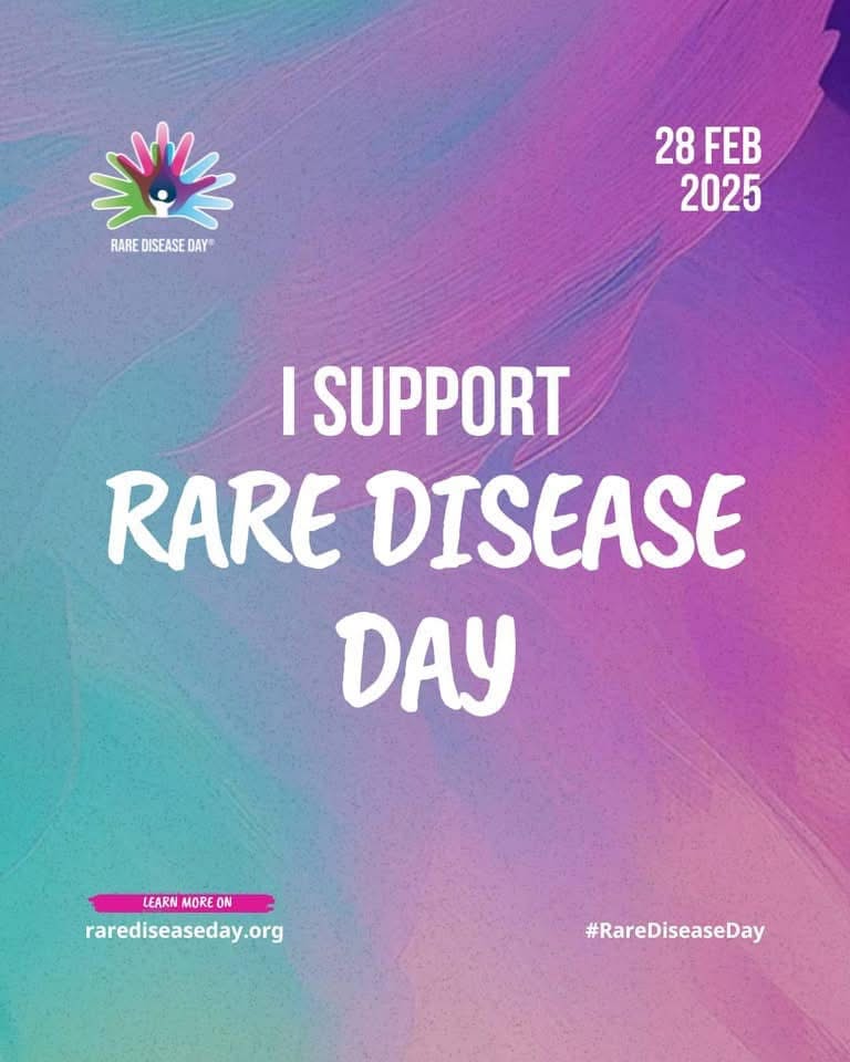 Unfortunately Im a zebra, but at least Im a strong one (most days).
#RareDiseaseDay
