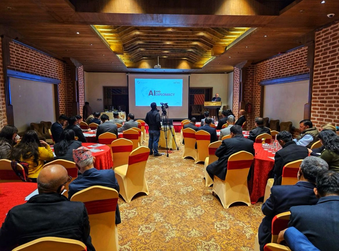 Pleasure to work with <a href="/CESIFNepal/">Centre for Social Innovation and Foreign Policy</a> on this first-of-its-kind research on AI Diplomacy for Nepal. AI diplomacy is no longer optional—it’s essential. Nepal must engage in global AI governance to shape its future.The work has just begun.
 #AIDiplomacy #NepalForeignPolicy #AIforGood