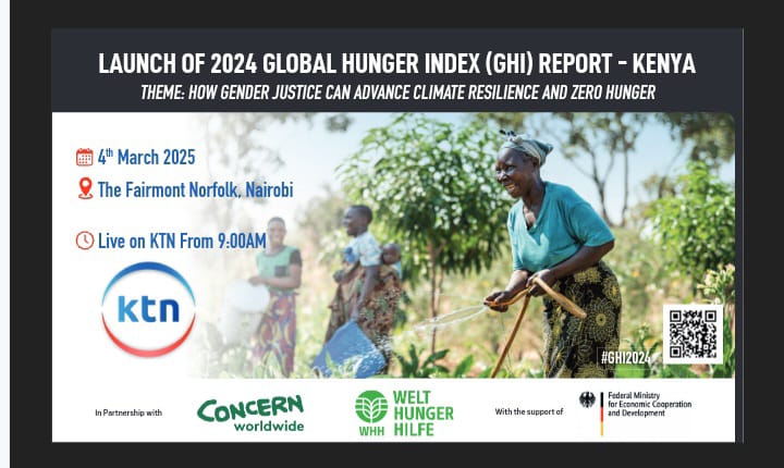 📢     Countdown to #GHI2024! Get ready to explore how gender justice and climate resilience can transform food security in Kenya. Stay tuned! 📷 #EndHunger