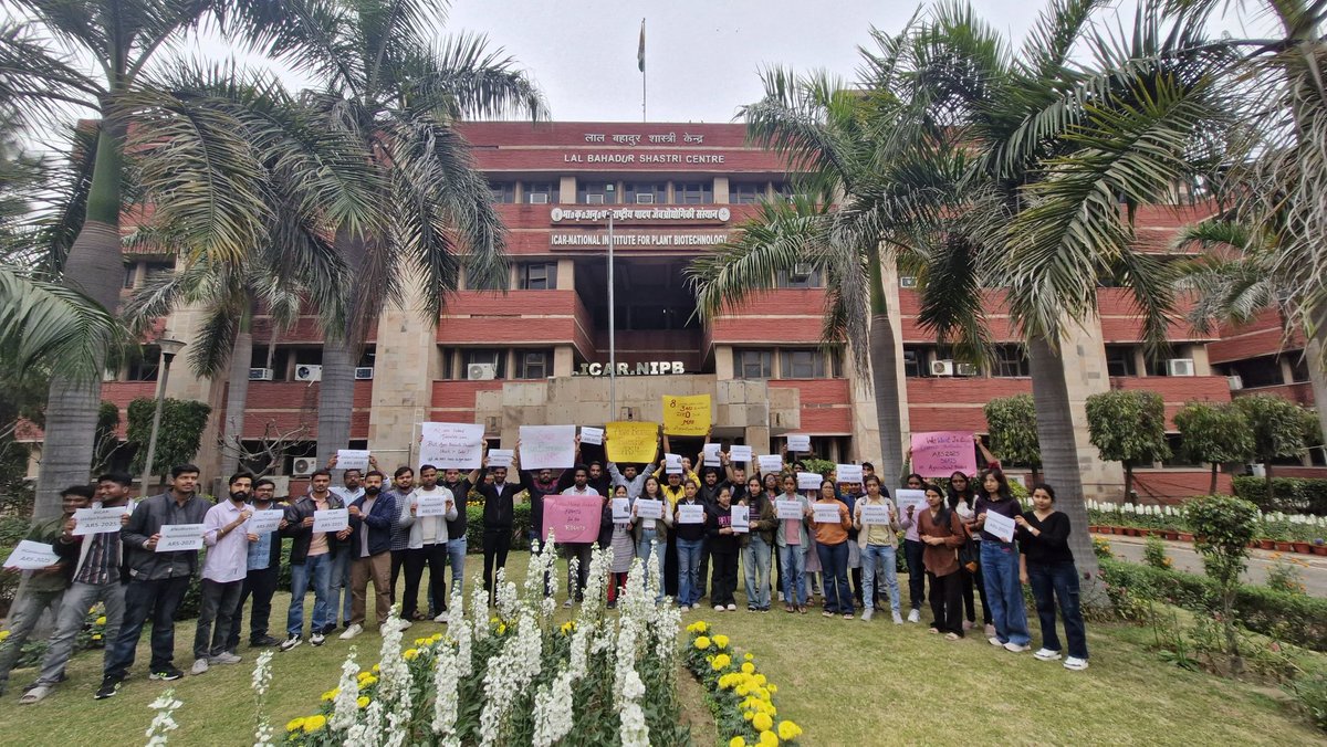 Shahina1509's tweet photo. #ReviseARS2025withAgriBiotech
#ARSneedsAgriBiotech 
Since last 8 years,vPlant Biotech excluded again from ARS 2025
We demand fair opportunities 
Revision of seats in ARS 2025
@ASRB118121 @icarindia
@AgriGoI @hpathak_icar @ChouhanShivraj @ICAR_NIPB https://t.co/ASJYsszJBt