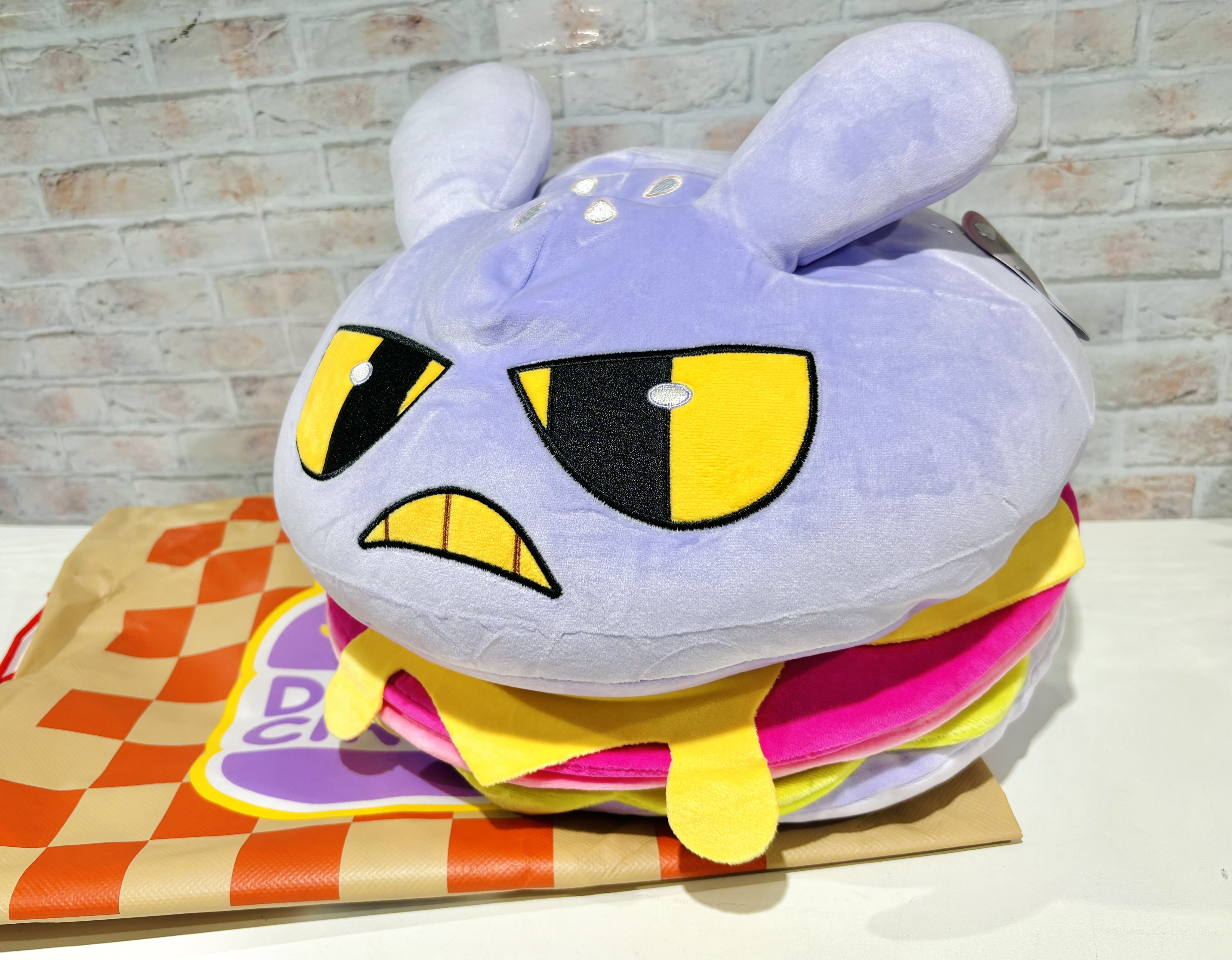 Jax Burger Plush – Glitch Productions Store