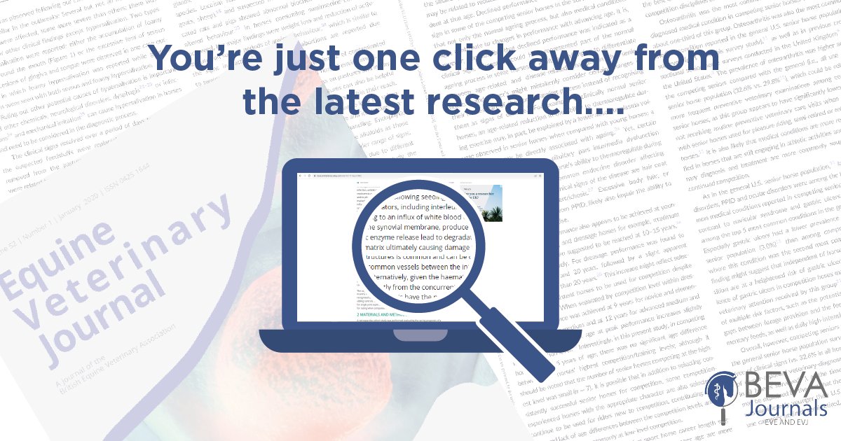 What are the differences in bone turnover markers and injury risks in local and international horses competing at the Victorian Spring Racing Carnvial?

Find out with Ayodele et al.'s article, available to all on the Wiley Online Library - bit.ly/3ENk7OU