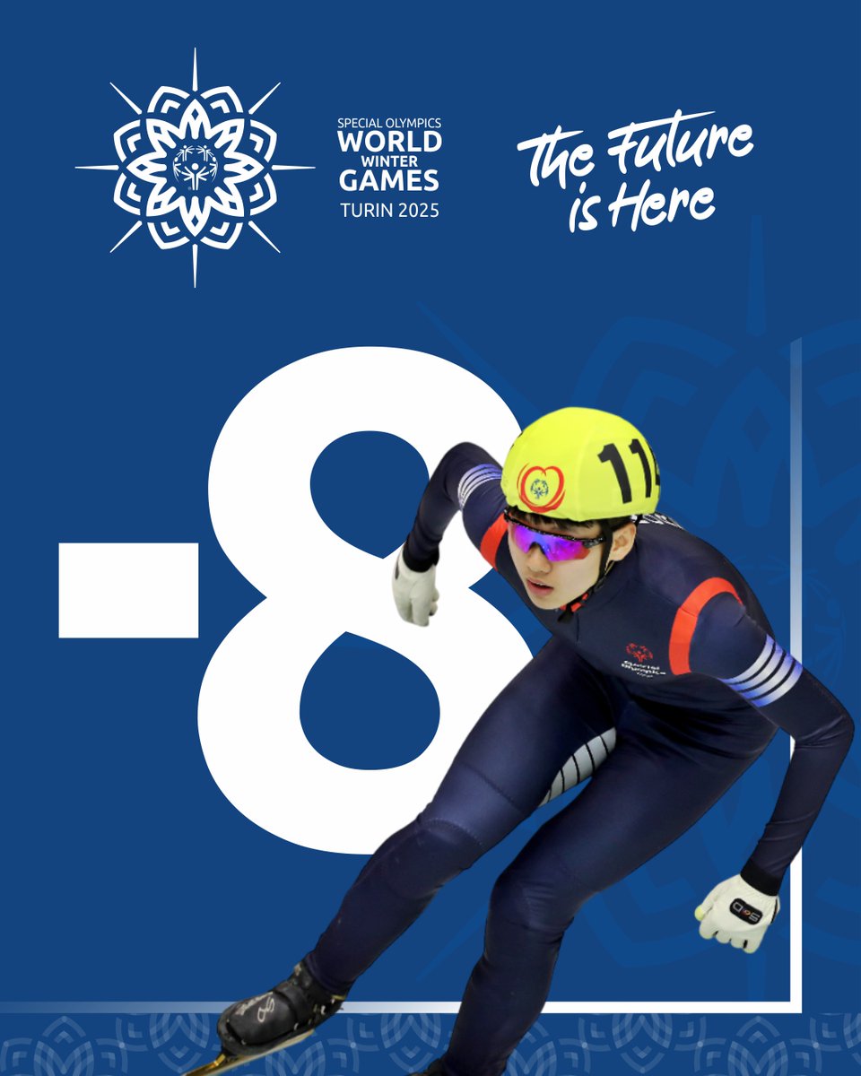 Just 8 DAYS until all eyes are on #Turin2025 for the most inclusive sporting event of the year! 

How will YOU #ChooseToInclude and support the athletes redefining what’s possible? Let’s celebrate their strength, determination, and the power of unity. 💙🌍#TheFutureIsHere