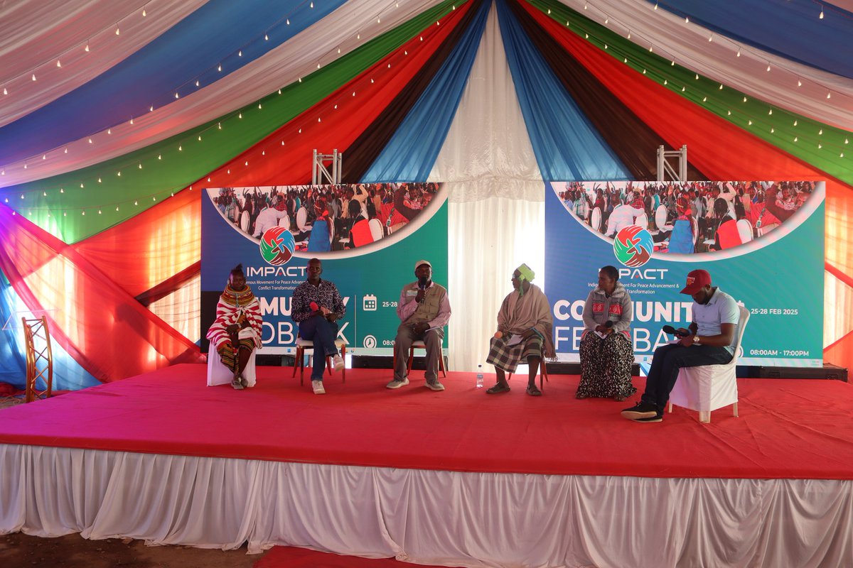Community Accountability Forum highlighted the need to expand key IMPACT programs—Peace, RESTORE, Land Restoration, Land, and Life Skills—to more regions. Scaling up these community-driven solutions will enhance conflict resolution, ecosystem restoration, sustainable land mgt.