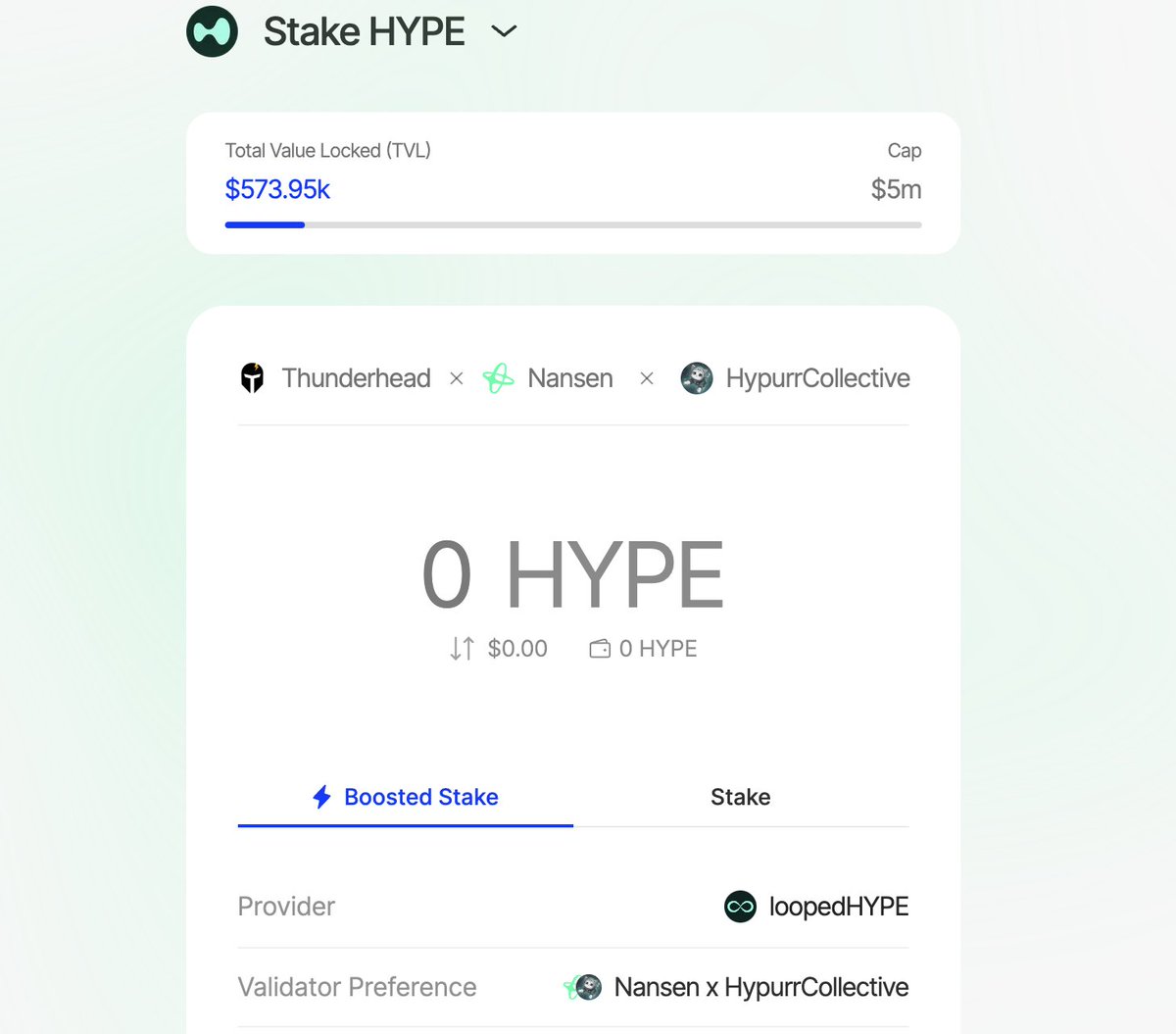 hypurr_co's tweet photo. If you wanted to stake your $HYPE to @Looped_HYPE you can now do it through @StakingRewards 's page below, enabled by @nucleusearn 

https://t.co/9wjYRY3jm1 https://t.co/APC4KeFkrI