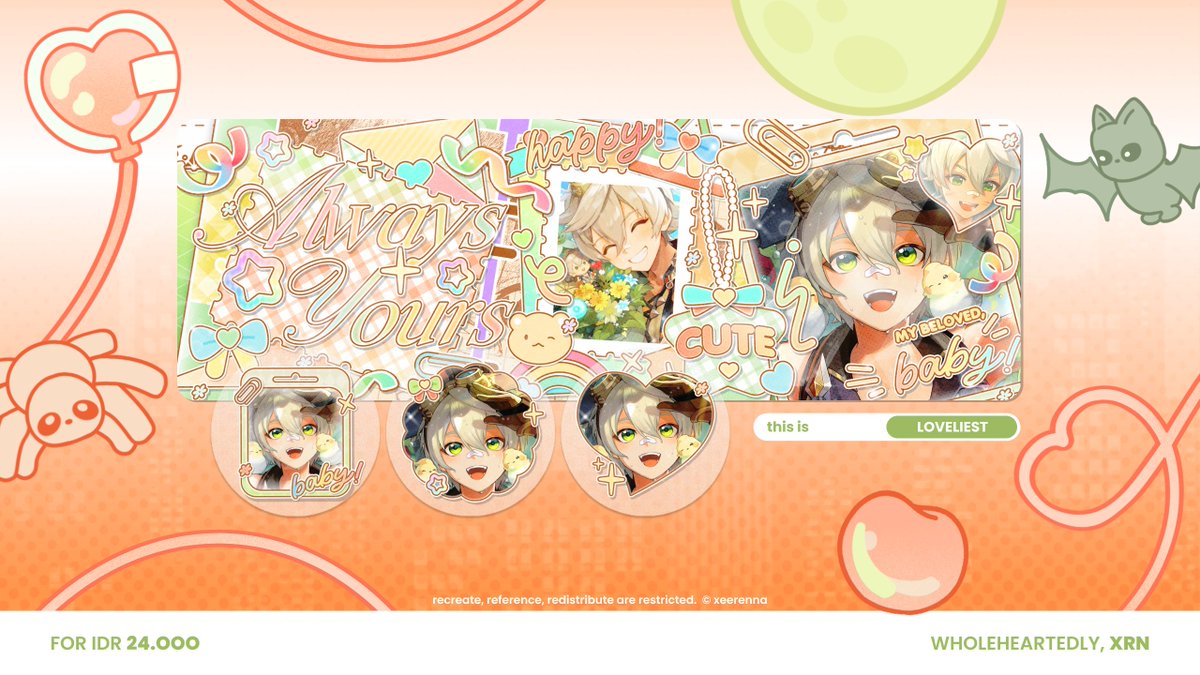 any interaction cherished  ୨୧ .. ⠀𓈒 

୨୧. happy birthday bennet! aku bawa bennet impact yang bisa di take sekarang no fee! take all dapat diskon lagi yaaa <3

 ⟢ t. ⁦#zonauang⁩ ⁦#zonaba⁩ ⠀ׅㅤ♡⃟⠀ ੭