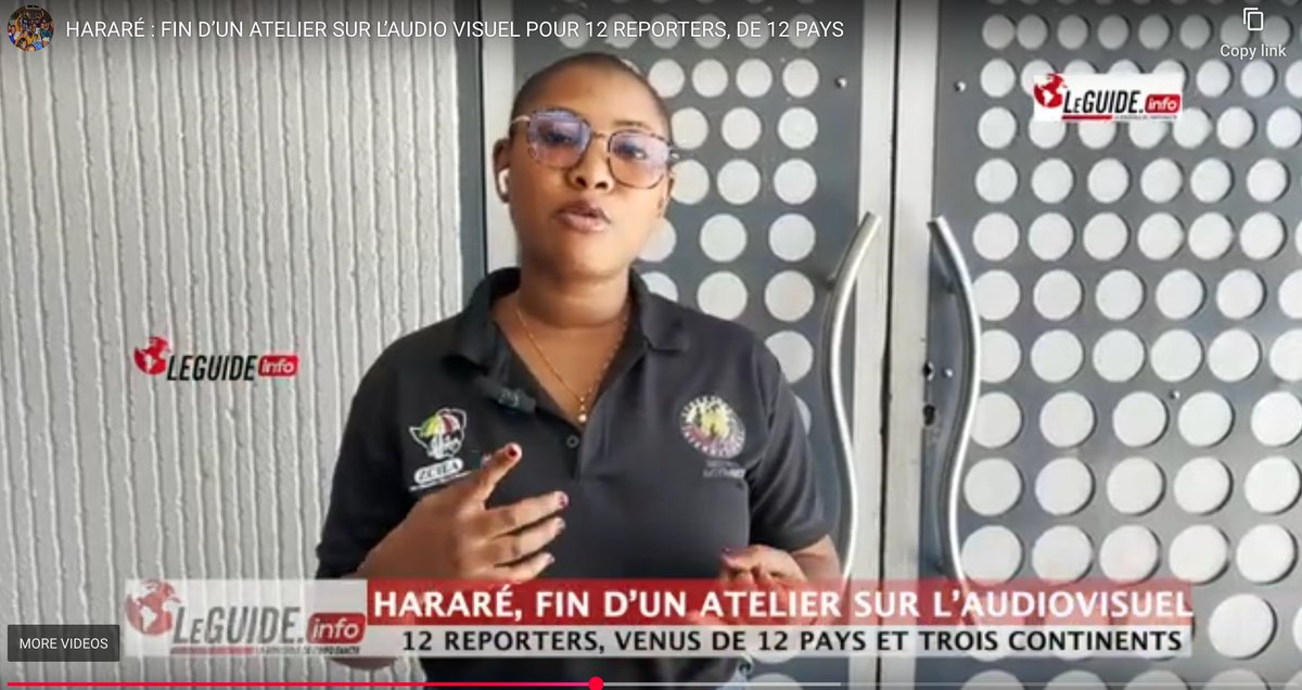 Shining star! ✨ Our youth reporter Djenabou was featured on TV in Guinea! 🇬🇳 She shared her experience from the media activist training in Zimbabwe, inspiring others to amplify their voices. #YouthPower #MediaActivism #Guinea #StreetNet