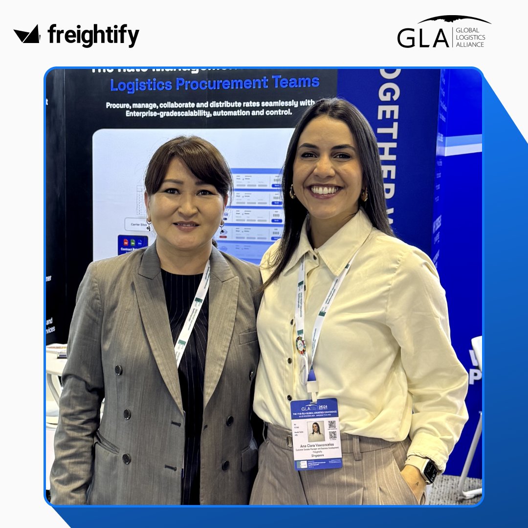 freightify_'s tweet photo. 🌏 Snapshots from 11th GLA Global Logistics Conference 🚀

Bangkok was the epicenter of global logistics, and Ana Clàra de Vasconcèlos proudly represented Freightify at the GLA Global Logistics Conference!

#GLA2024 #Freightify #LogisticsInnovation #FreightTech #GlobalLogistics https://t.co/GvthTvQi8s