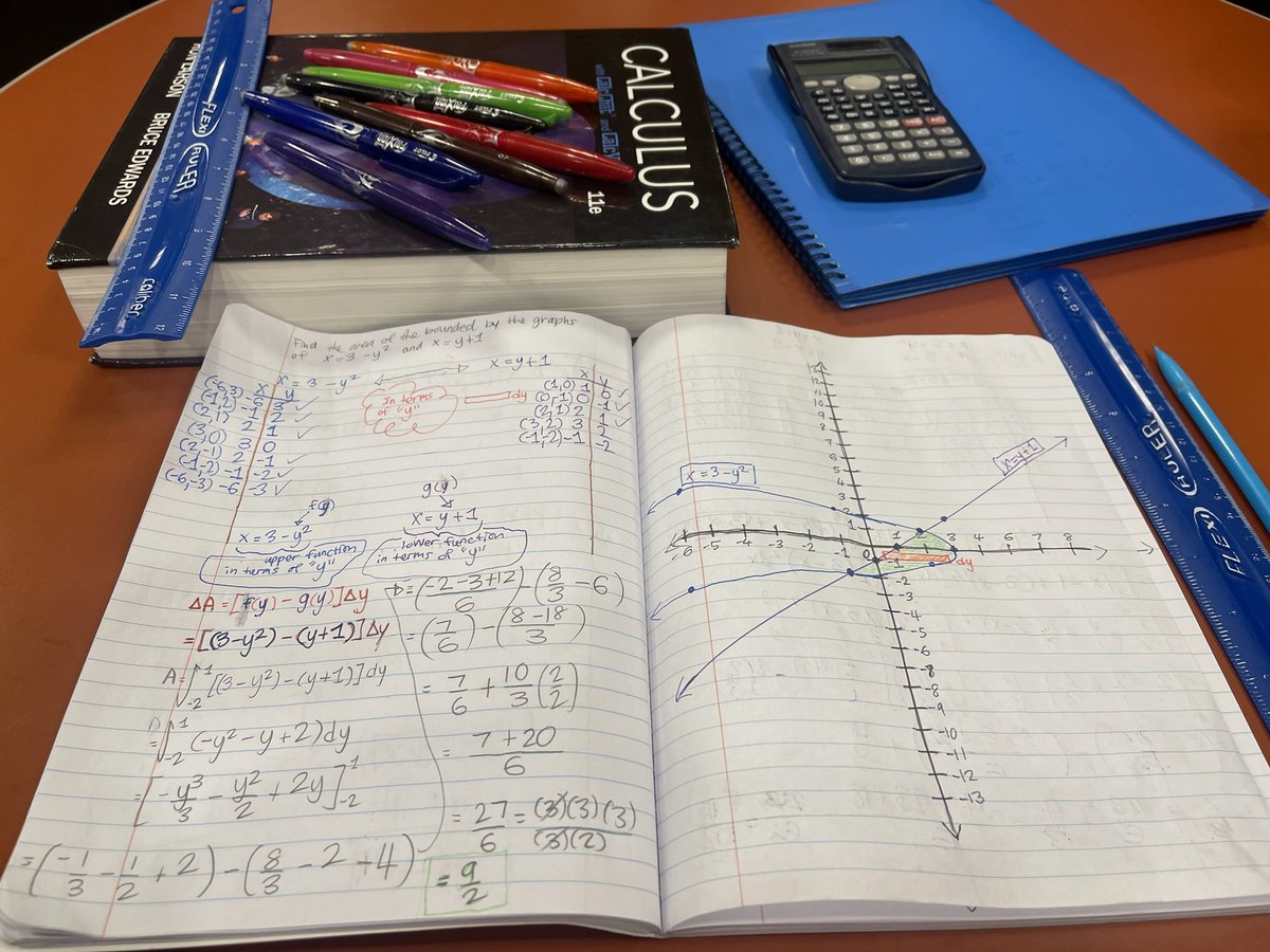 mrjasontom's tweet image. ✏️🖍️ Having some Calculus II fun! 🍟 #mathskills #ilovemath #calculus #math