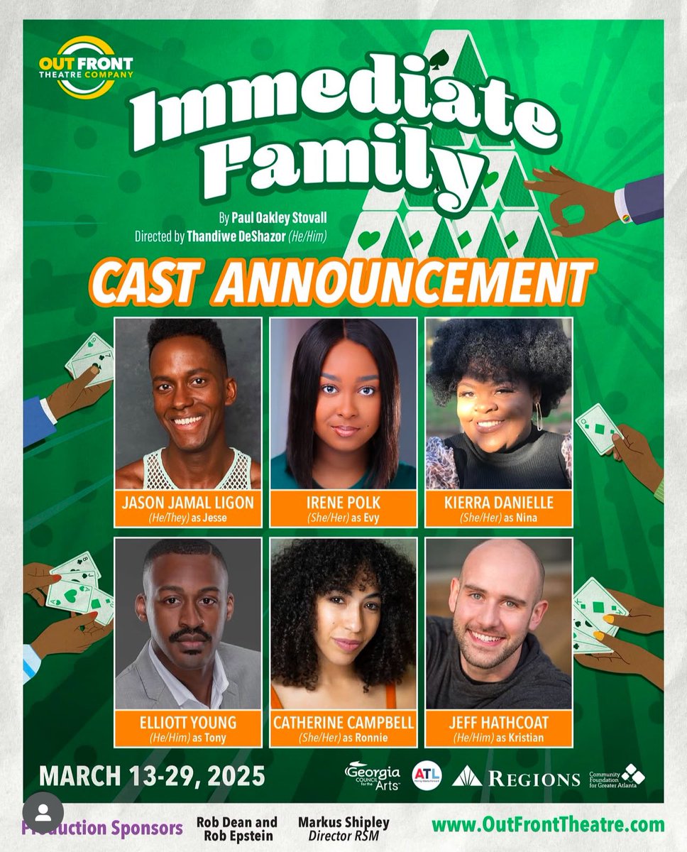 ThandiweThomas's tweet photo. I’m busy as Hellen’s house right now but I’m super blessed and optimistic, despite everything going on… my saving grace is the work at @cnptribe and the cast of Immediate Family @OutFrontTheatre   round out rough days with the release of creativity. 
Looking forward! https://t.co/7ejLT4GJzI