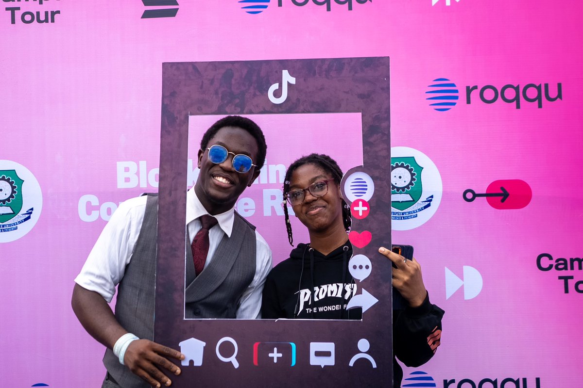 roqqupay's tweet image. Say cheeseeeeee 📸 Let’s kickstart the weekend 🚀

For Roqquians and residents in Port Harcourt, today marks the final day of the Blockchain Conference in Port Harcourt.

See you at the University of Port Harcourt by 12pm. Make sure you don’t miss out!

#RoqquinUNIPORT