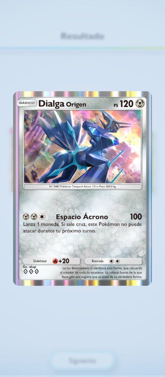 SmithyTCG's tweet photo. ¿Quién va a usar a Dialga Origen?

Tremenda cagada. https://t.co/SEN1LGEZc8