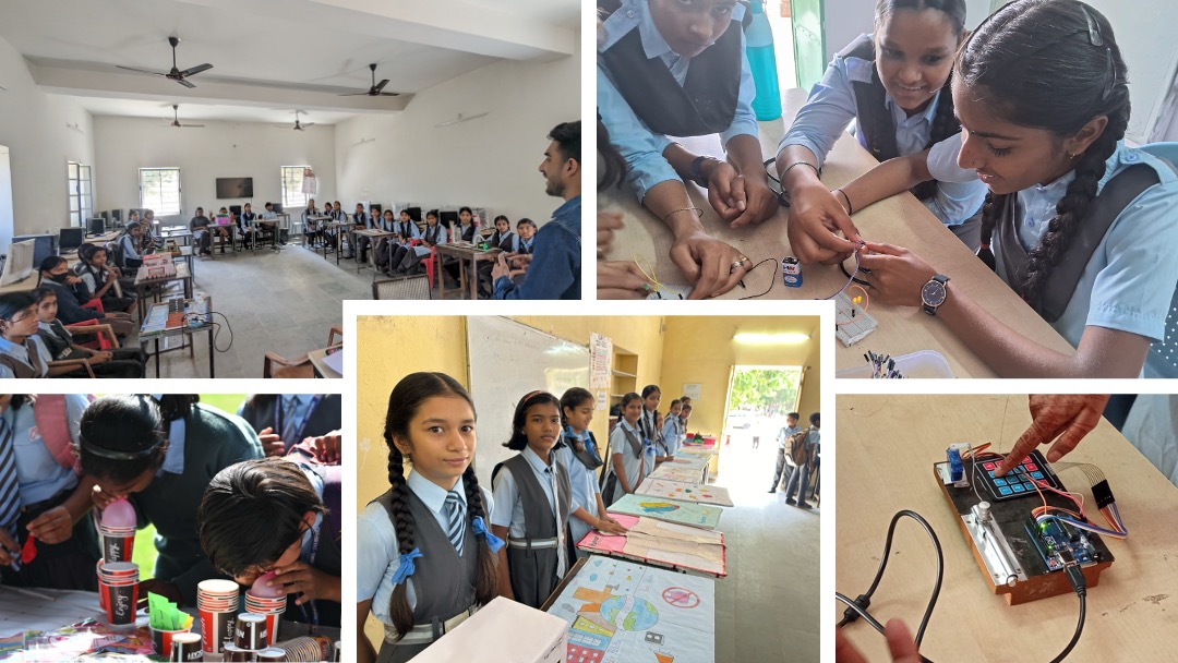 INDEED_Fdn's tweet photo. Immensely satisfying to see results - curiosity &amp; eagerness rather than fear of Science, improved understanding, better grades &amp; performance, enhanced interest in Science Fairs, students' work on innovative projects, achievements at State &amp; National level Science Fairs. https://t.co/AbRubwSu5h